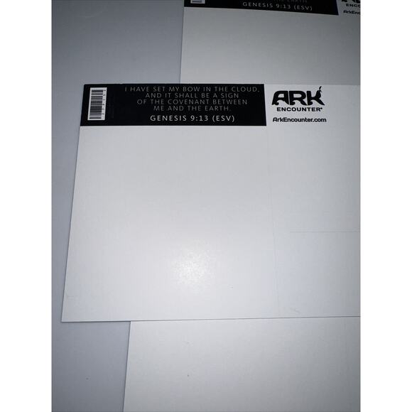 Postcard Lot Of 6 Ark Encounter Taking Back The Rainbow 🌈 Genesis 9:13 New - Picture 5 of 6